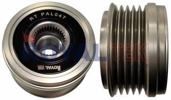 POLEA ALTERNADOR ROYALTEK CHEVROLET ASTRA 1.4I / 2.0I CORSA 1.4I / 1.8I 16V VECTRA 1.6I / 1.8I ZAFIRA 1.6I / 1.8I / DIAMETRO EXTERNO 58.8 / ALTURA 36.4 / 5 CANALES --- OEM F00M991076 F00M991128 236762 09195337 93170214 335711 1204376 5455